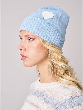 Bonnet femme motif coeur 'Deeluxe'
