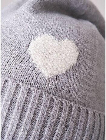 Bonnet femme motif coeur 'Deeluxe'