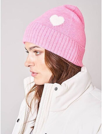 Bonnet femme motif coeur 'Deeluxe'