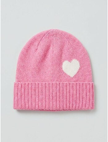 Bonnet femme motif coeur 'Deeluxe'