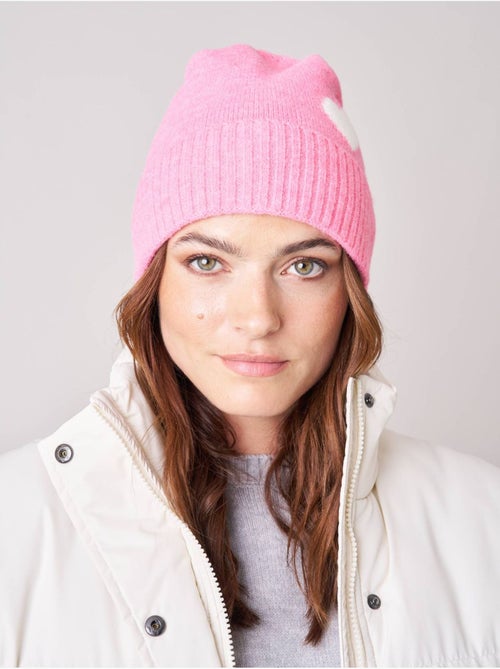 Bonnet femme motif coeur 'Deeluxe' - Kiabi Bonnet femme motif coeur 'Deeluxe' - Kiabi