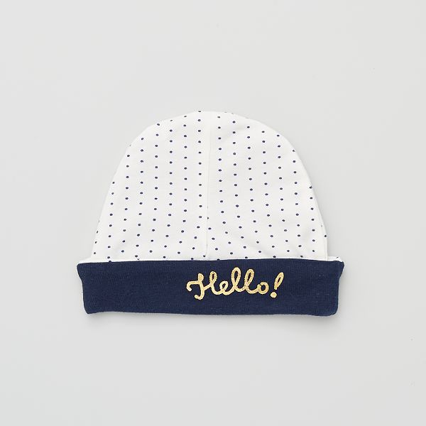 Bonnet Fille Bebe Fille Bleu Kiabi 4 00