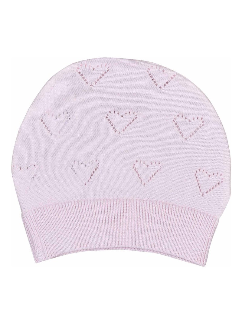 Bonnet fine maille en tricot , LIANA Rose - Kiabi