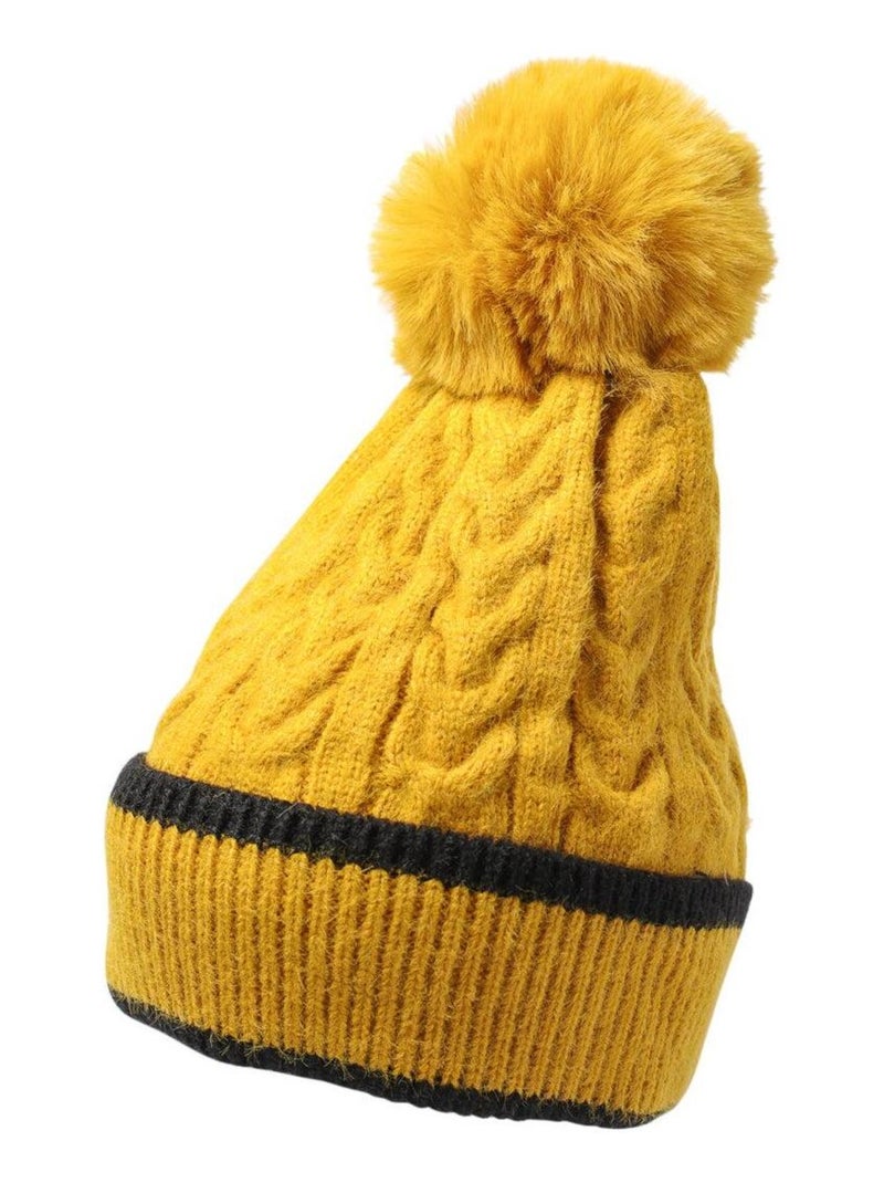 Bonnet FUKUI Moutarde - Kiabi