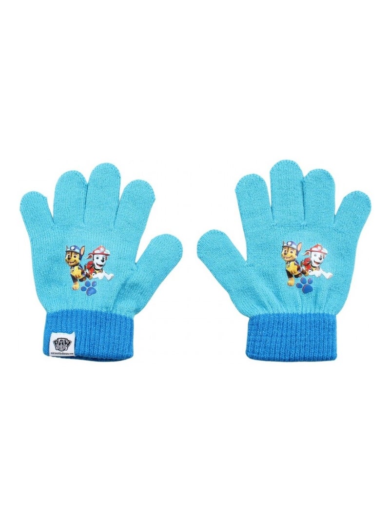 Bonnet gant snood Paw Patrol Bleu - Kiabi