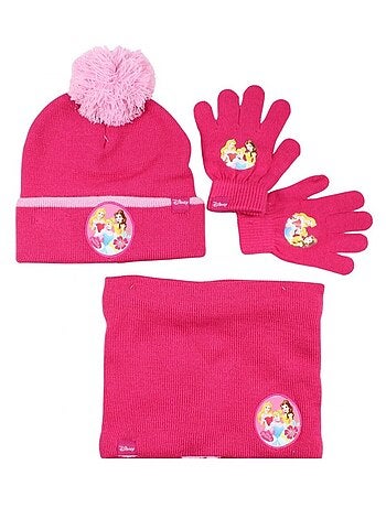 Bonnet gant snood Princesse
