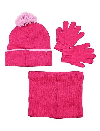 Bonnet gant snood Princesse
