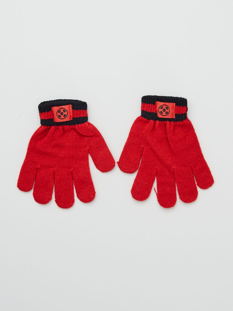 Lot de 2 ensembles écharpe, bonnet & gants Ladybug (8,33€ unité