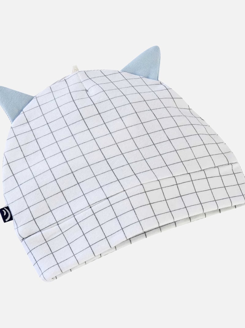 BONNET GARCON BRENNAN EN MOLLETON Bleu - Kiabi