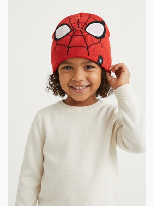Bonnet garçon Spiderman - Licence officielle - Kiabi Bonnet garçon Spiderman - Licence officielle - Kiabi