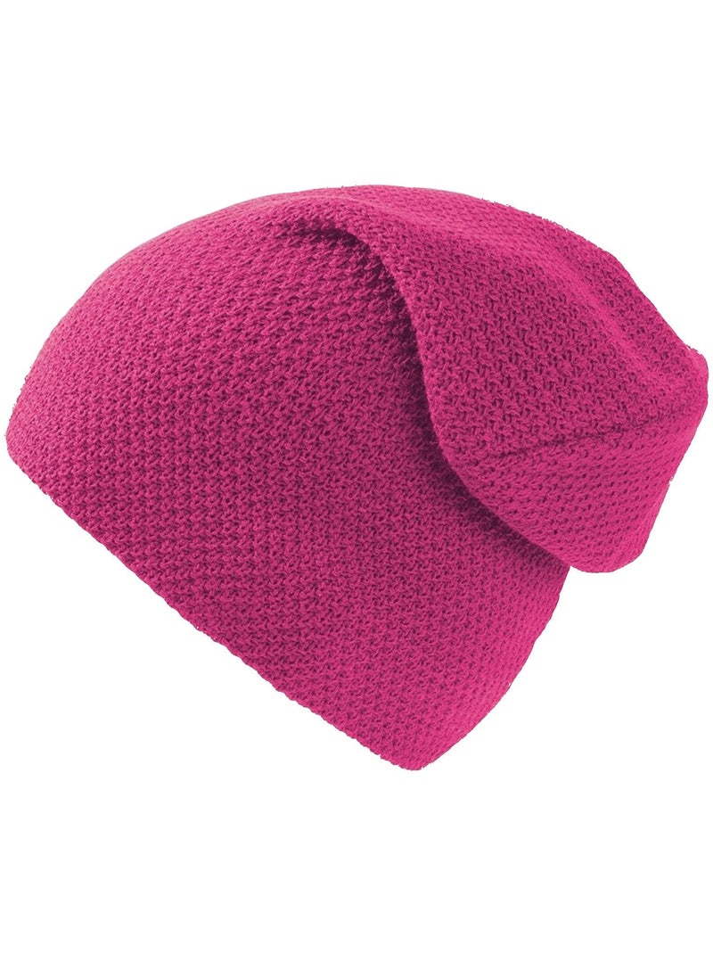 Bonnet gaufré snobby - mixte - atlantis Rose fushia - Kiabi