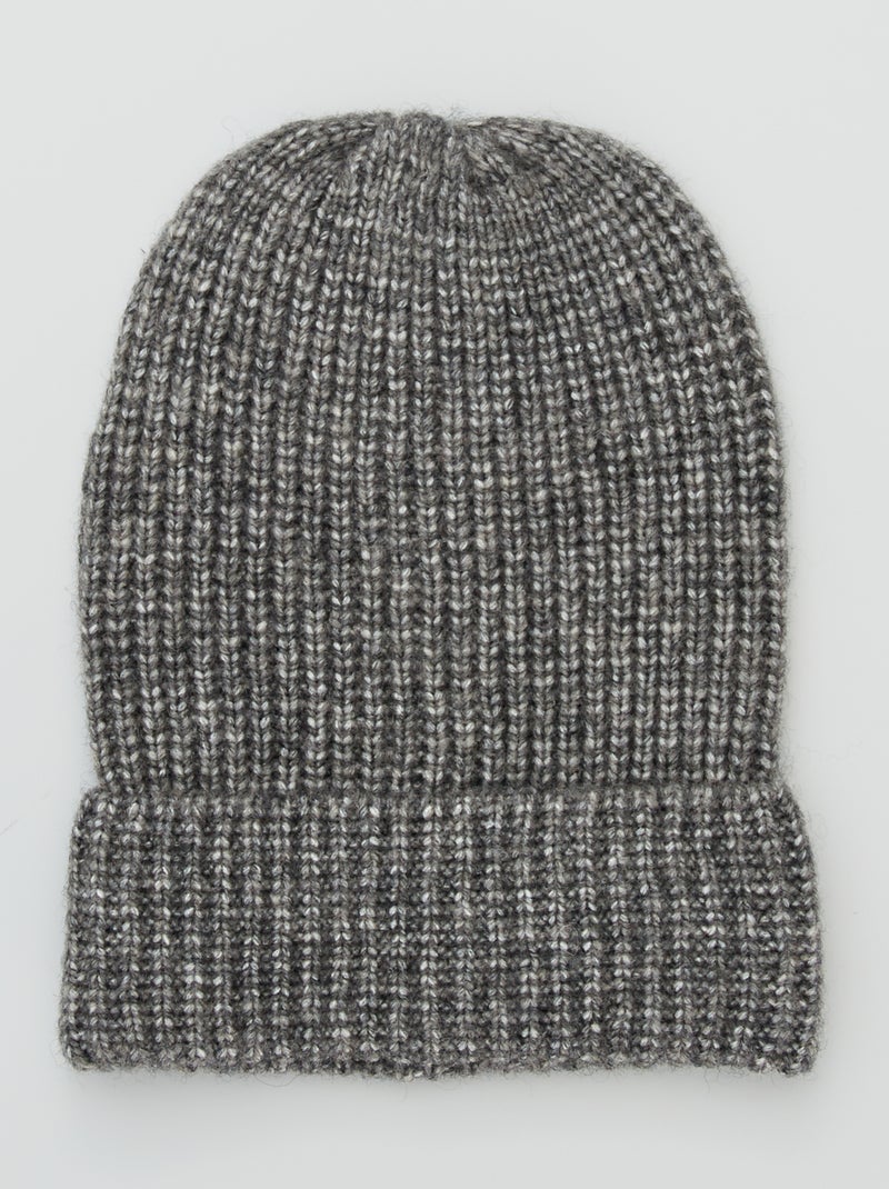 Bonnet gris foncé - Kiabi