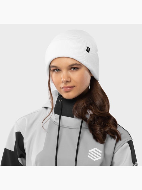 Bonnet hiver sports d'hiver homme et femme snowflake - Kiabi