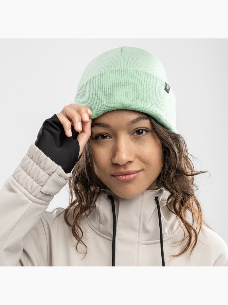 Bonnet hiver sports d'hiver homme et femme snowflake dead moss Vert - Kiabi