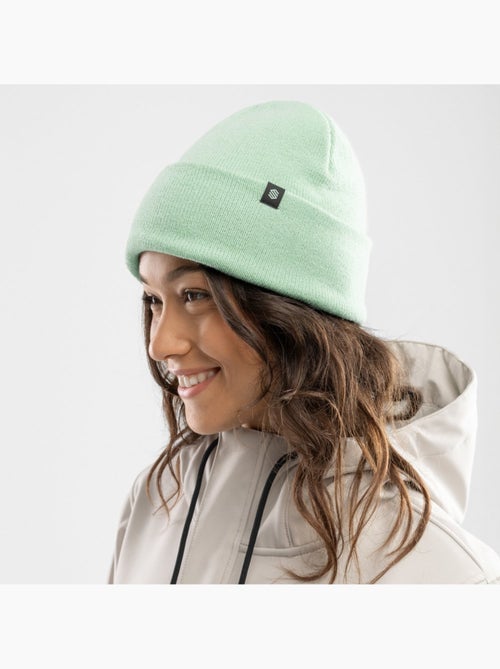Bonnet hiver sports d'hiver homme et femme snowflake dead moss - Kiabi