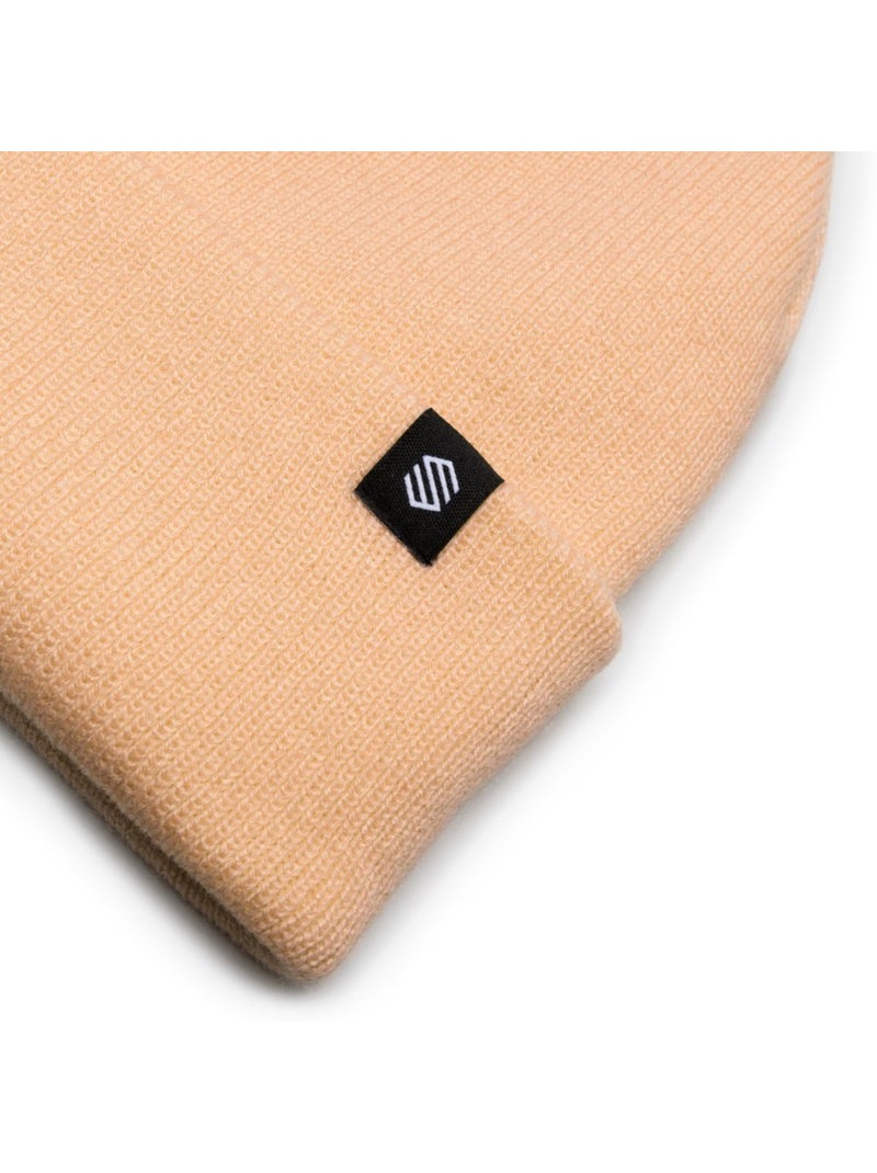 Bonnet hiver sports d'hiver homme et femme snowflake Marron - Kiabi