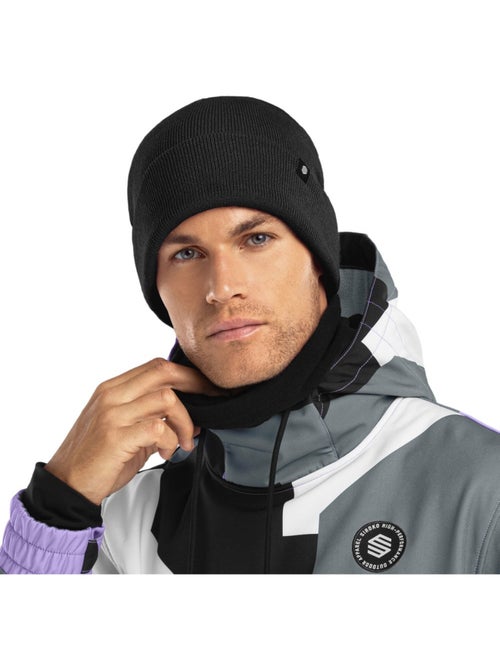 Bonnet hiver sports d'hiver homme et femme snowflake - Kiabi