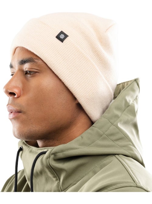 Bonnet hiver sports d'hiver homme et femme snowflake sand - Kiabi