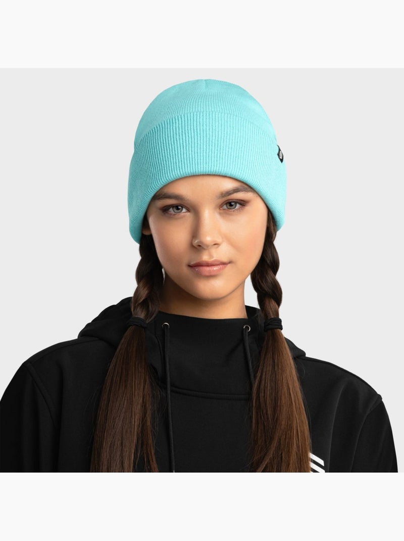 Bonnet hiver sports d'hiver homme et femme snowflake Turquoise - Kiabi