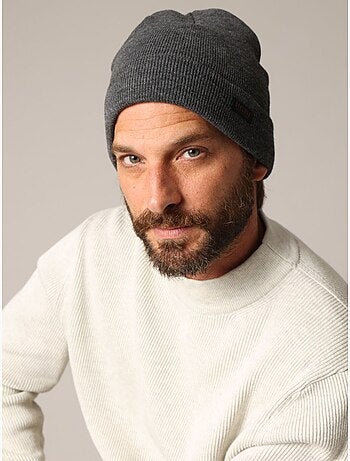 Bonnet homme maille douce 'Deeluxe'
