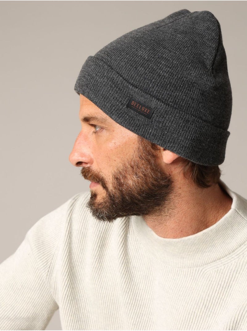 Bonnet homme maille douce 'Deeluxe' Beige grès - Kiabi