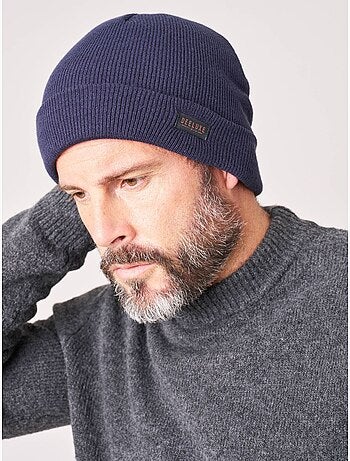 Bonnet homme maille douce 'Deeluxe'