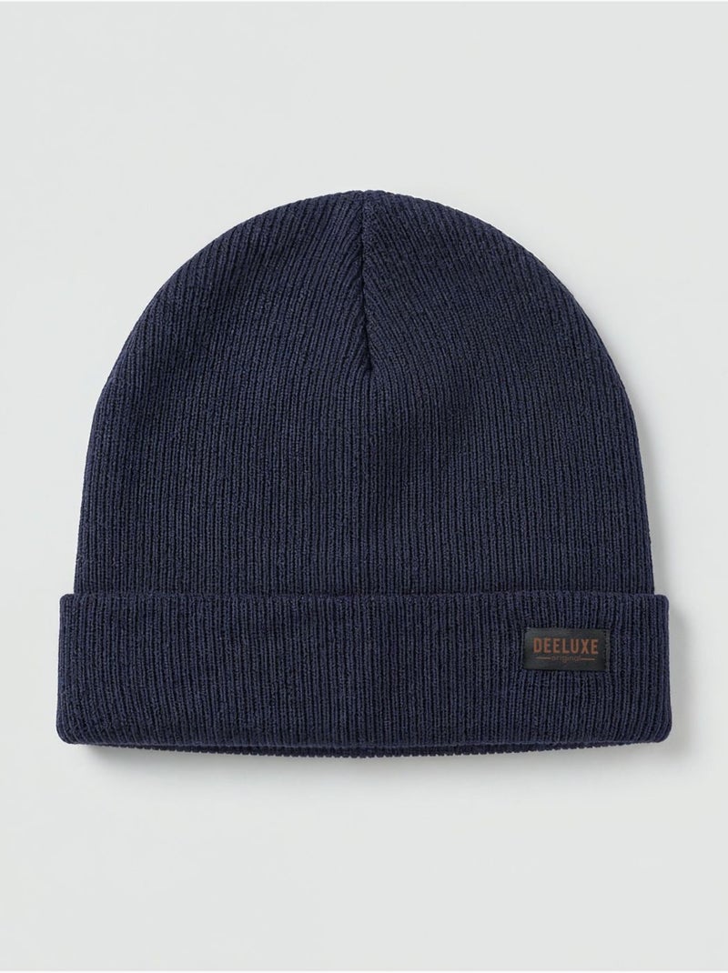 Bonnet homme maille douce 'Deeluxe' Bleu nuit - Kiabi
