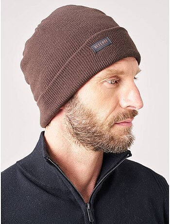 Bonnet homme maille douce 'Deeluxe'