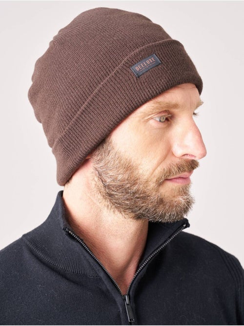 Bonnet homme maille douce 'Deeluxe' - Kiabi