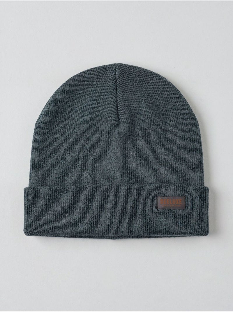 Bonnet homme maille douce 'Deeluxe' Vert foncé - Kiabi