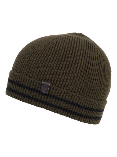 Bonnet homme soft touch kaki Isotoner - Kiabi