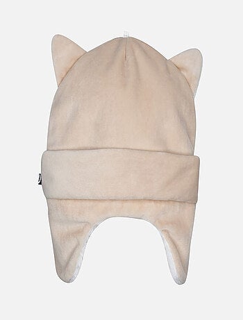 BONNET IKEY VELOURS DOUX BEBE