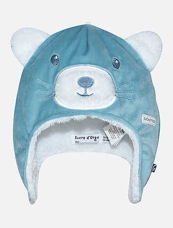 BONNET ILHAN VELOURS DOUX BEBE