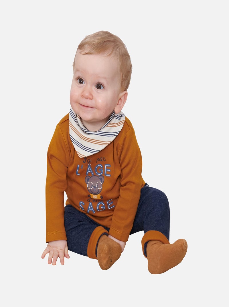 BONNET ILLARIO MAILLE BEBE Bleu - Kiabi