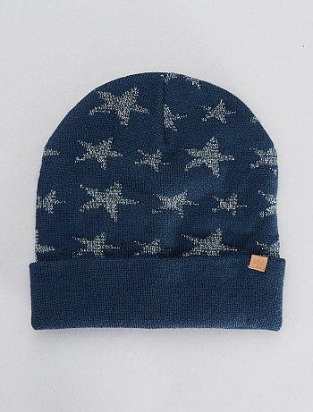 Bonnet imprimé brillant