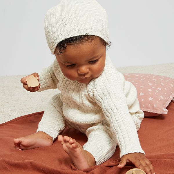 Bonnet La Manufacture De Layette Bebe Garcon Ecru Kiabi 6 00