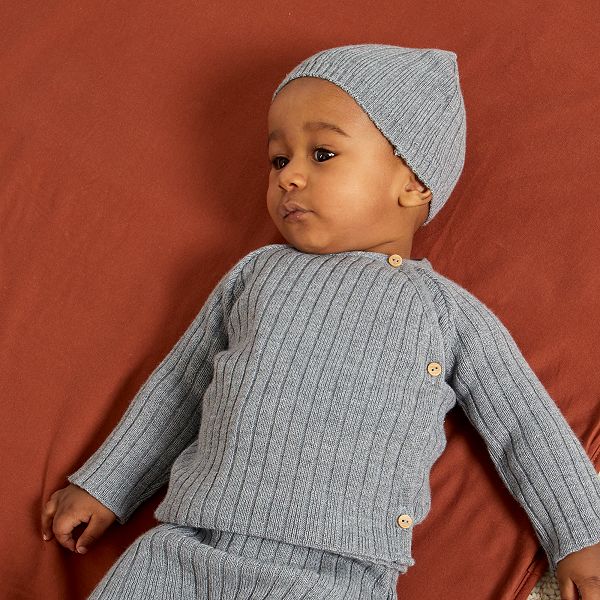 Bonnet La Manufacture De Layette Bebe Garcon Gris Chine Kiabi 12 00