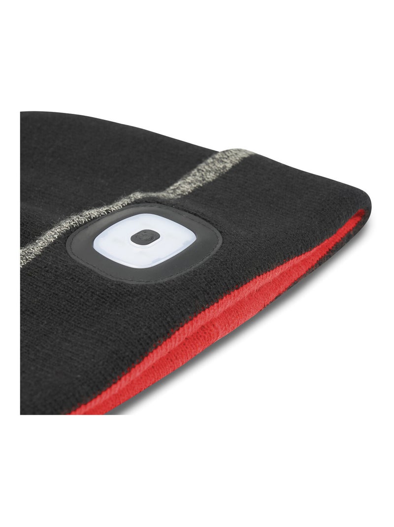 Bonnet LED avec 3 modes d'éclairages  et recharge via port USB Facom Noir Blanc - Kiabi