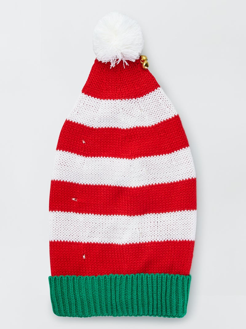 Bonnet LEDs de Noël vert - Kiabi