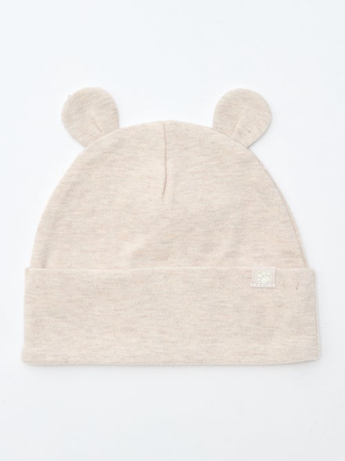 Bonnet léger avec oreilles - Kiabi