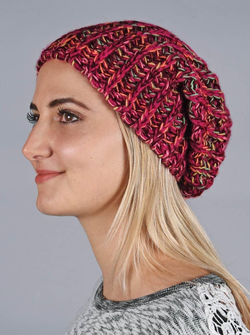 Bonnet long Leana - Made in UE Rose fushia - Kiabi