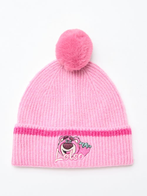Bonnet 'Lotso' à pompon - Kiabi