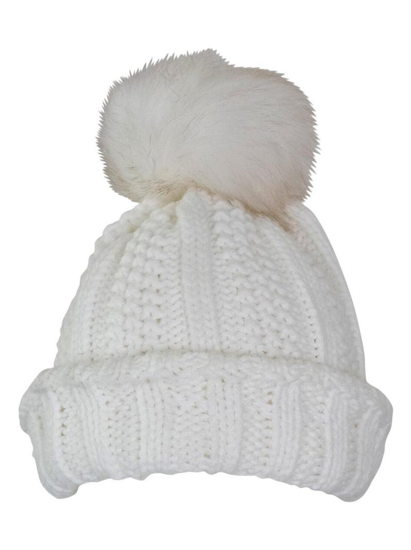Bonnet LUGANO Blanc - Kiabi