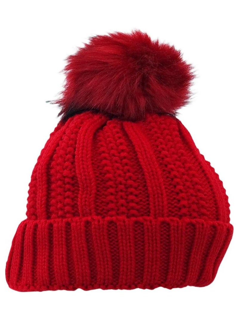 Bonnet LUGANO Rouge - Kiabi