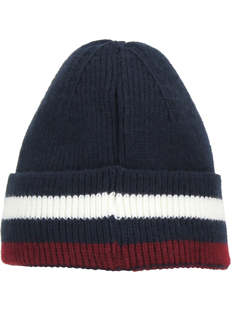 Bonnet MABLY - PEAK MOUNTAIN Bleu marine - Kiabi