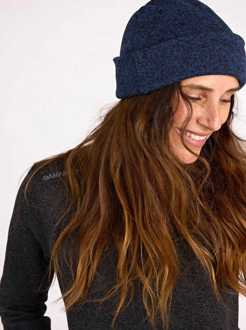 Bonnet maille polaire chaude mixte Thermolactyl - DamartSport Bleu - Kiabi