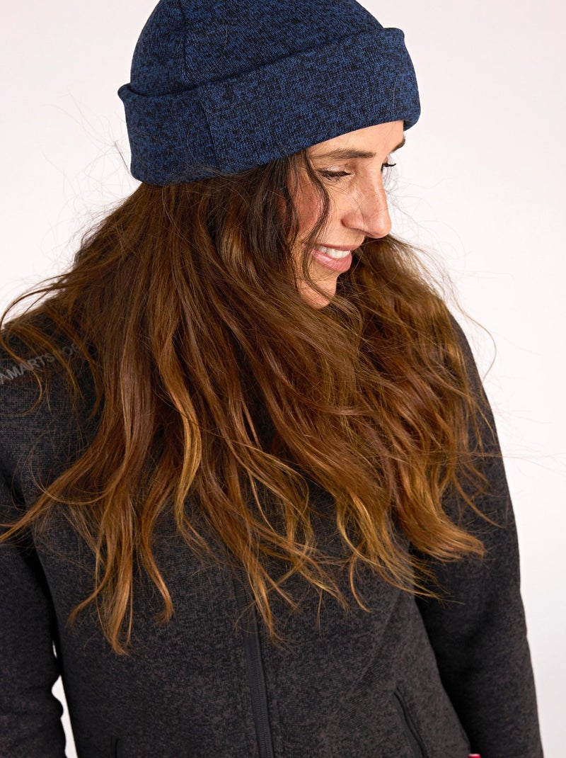 Bonnet maille polaire chaude mixte Thermolactyl - DamartSport Bleu - Kiabi