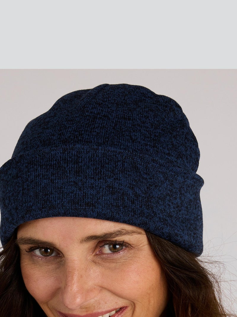 Bonnet maille polaire chaude mixte Thermolactyl - DamartSport Bleu - Kiabi