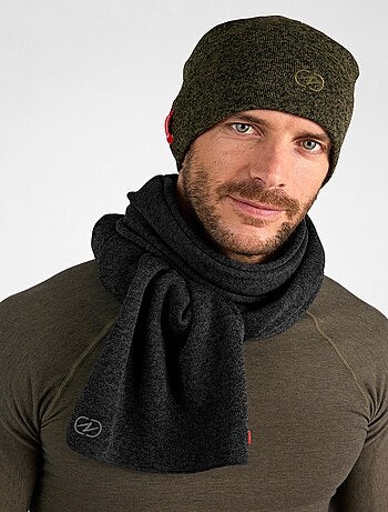 Bonnet maille polaire chaude mixte Thermolactyl - DamartSport