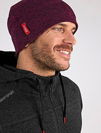 Bonnet maille polaire chaude mixte Thermolactyl - DamartSport